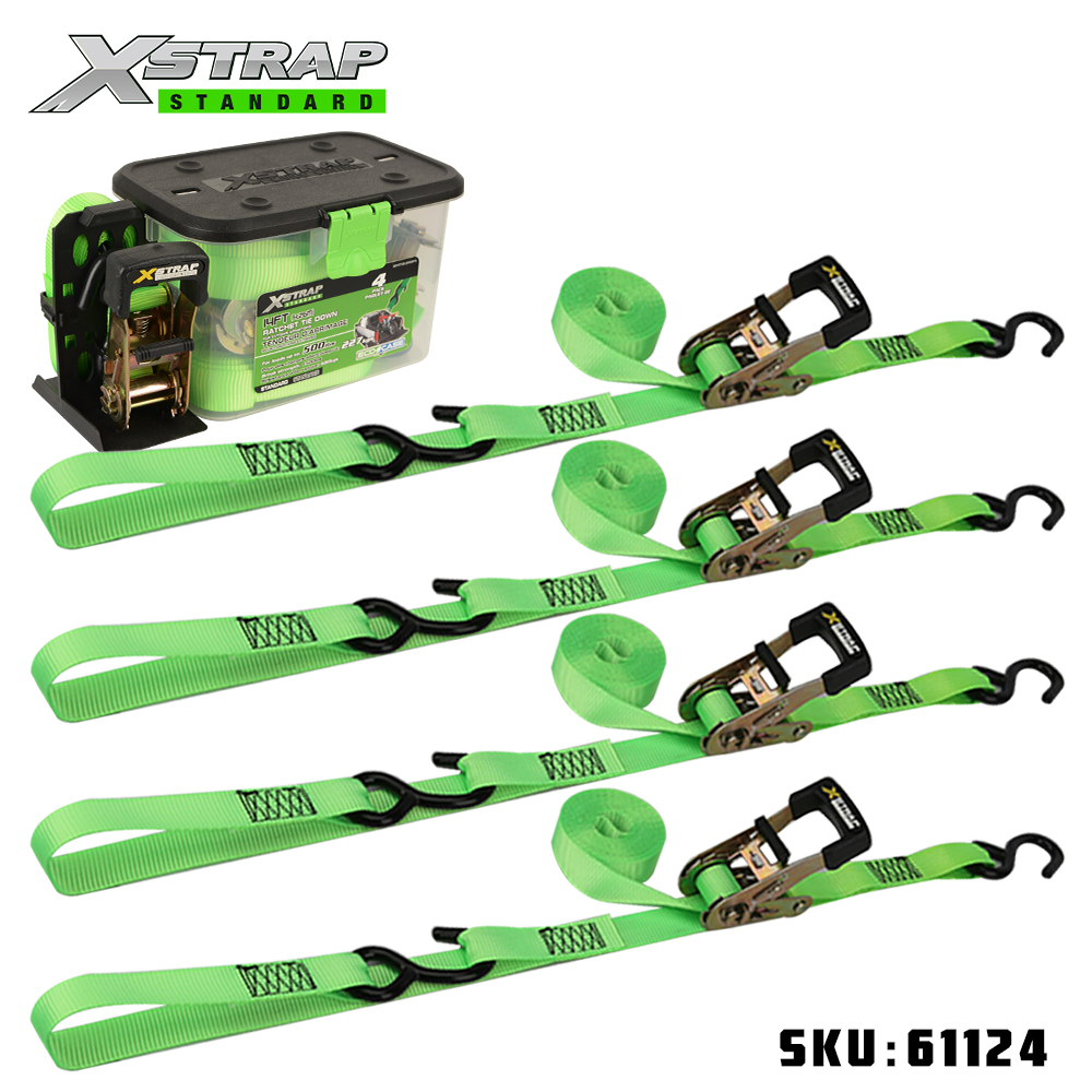 Xstrap 61124 1 اینچ 14 اینچ بند بند ضامن دار 4PK با حلقه نرم SWL 500lb